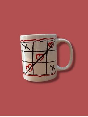 2 for $20 - Heart Tic-Tac-Toe Coffee Mug